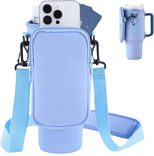 "Slok Water Bottle Carrier Bag for 40oz Tumblers" - Check-Wear