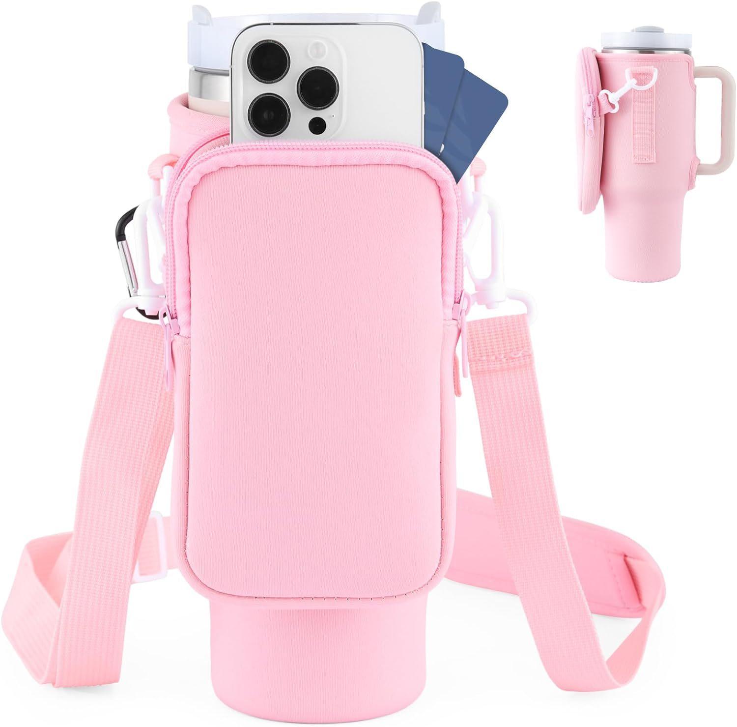 "Slok Water Bottle Carrier Bag for 40oz Tumblers" - Check-Wear